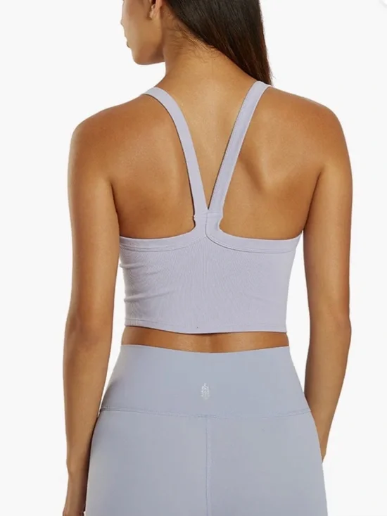 NWT FREE PEOPLE | FP Movement All Clear Rib Crop Camisole Sz M - Picture 7 of 16